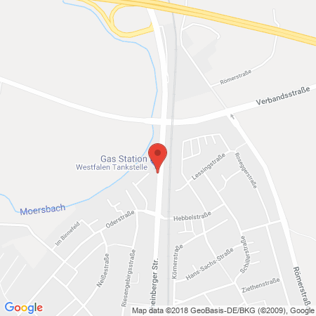 Kartenansicht Westfalen