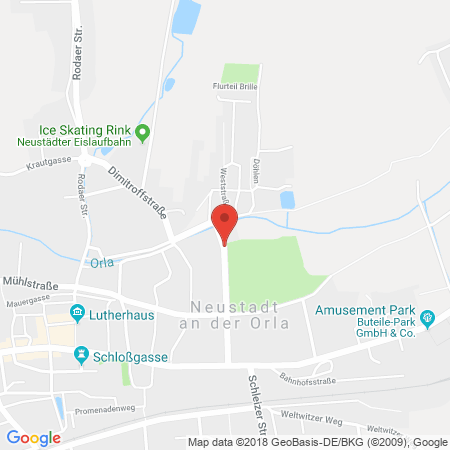 Kartenansicht Auto Thuy GmbH Ford Autohaus