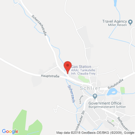 Kartenansicht ARAL