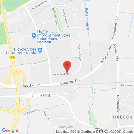 Kartenansicht Grothues Tankstellenbetriebs GmbH & Co. KG