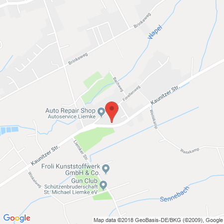 Kartenansicht Schloss-Handel Gastankstelle