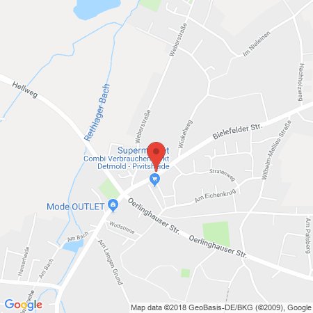 Kartenansicht Tankpoint