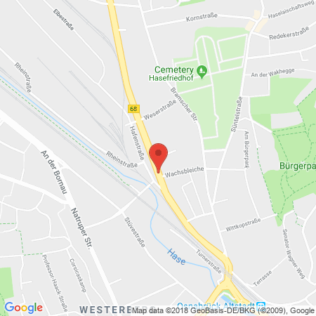 Kartenansicht Autohaus Heiter GmbH