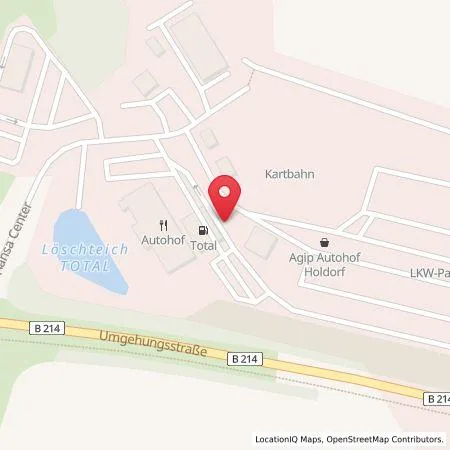 Karte TotalEnergies Autohof