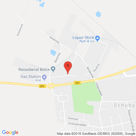 Kartenansicht ARAL