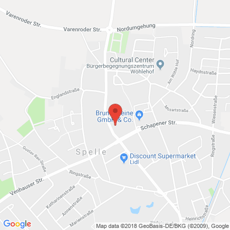 Kartenansicht Lölfin Tankstelle