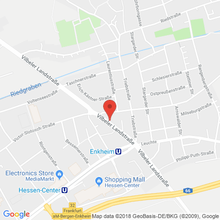 Kartenansicht Tankcenter