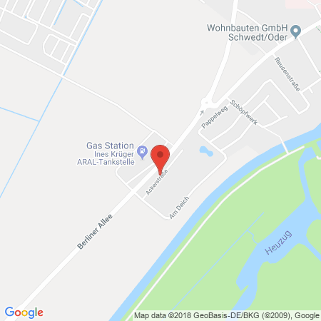 Kartenansicht Autogaszentrum Eberswalde GmbH (Schwedt/O.)