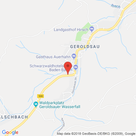 Kartenansicht AVIA Xpress