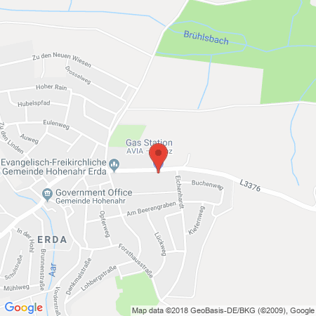 Kartenansicht AVIA