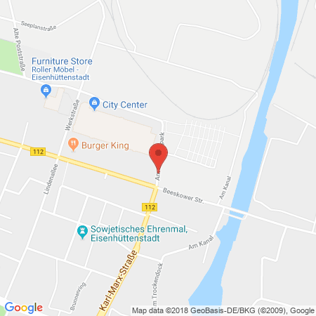 Kartenansicht K&S Oder/Spree Autohandelsges. mbH