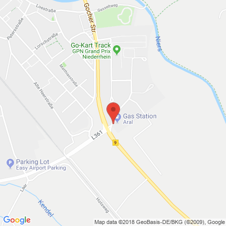 Kartenansicht Aral Tankstelle Janssen und Sohn