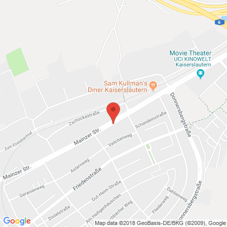 Kartenansicht Kowa - Gas Autotechnik