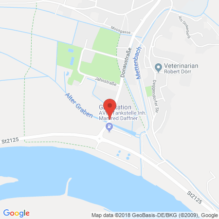 Kartenansicht AVIA Tankstelle