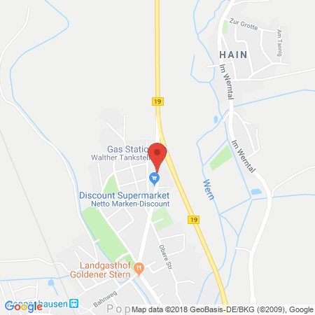 Kartenansicht Bft Walther Tankstelle Peter Stephan