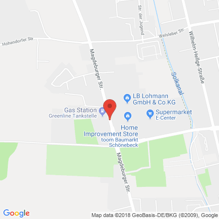 Kartenansicht Greenline