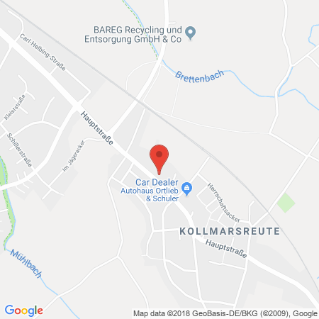 Kartenansicht TANKHOF GRÜN