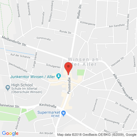 Kartenansicht Classic-Tankstelle / Wengorz Tankstellen GmbH