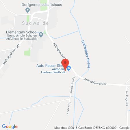 Kartenansicht Classic Tankstelle Wirth