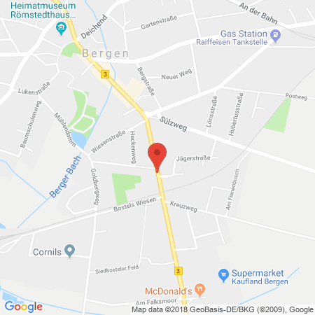 Kartenansicht Fahrzeugbedarf ZEIBIG