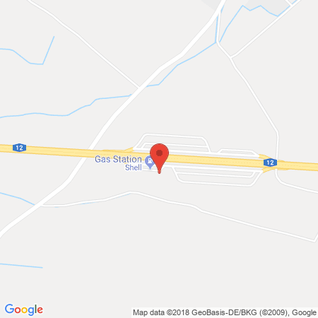 Kartenansicht Shell