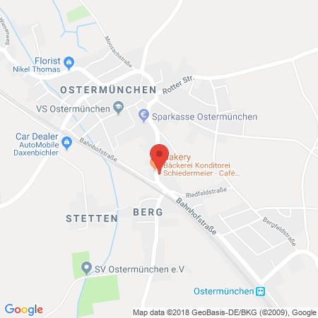 Kartenansicht Freie Tankstelle Ostermünchen