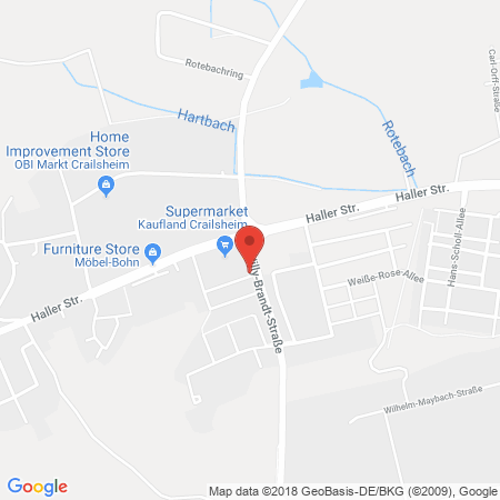 Kartenansicht Supermarkt