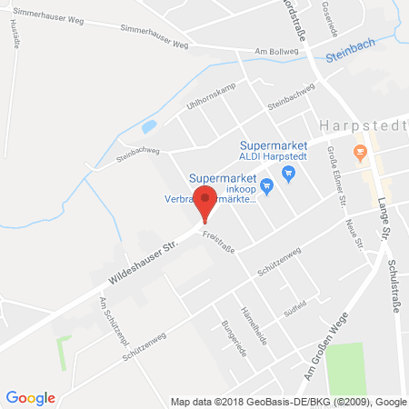 Kartenansicht Jantzon Tankstelle