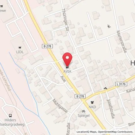 Karte AVIA XPress