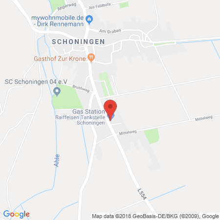 Kartenansicht Raiffeisen Adelebsen Uslar GmbH