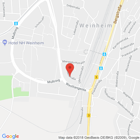 Kartenansicht Autohaus Rainer Doll