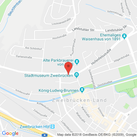 Kartenansicht Calpam