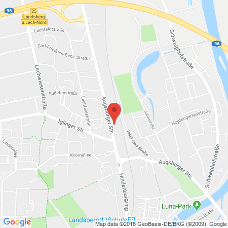 Kartenansicht Bavaria Petrol