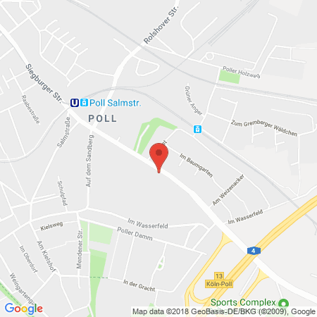 Kartenansicht Access