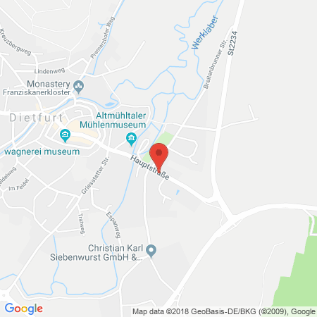 Kartenansicht Sanladerer GmbH ARAL Tankstelle