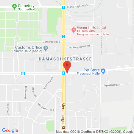 Kartenansicht Star Tankstelle Halle, Lars Logwick