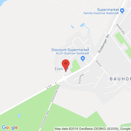 Kartenansicht ESSO