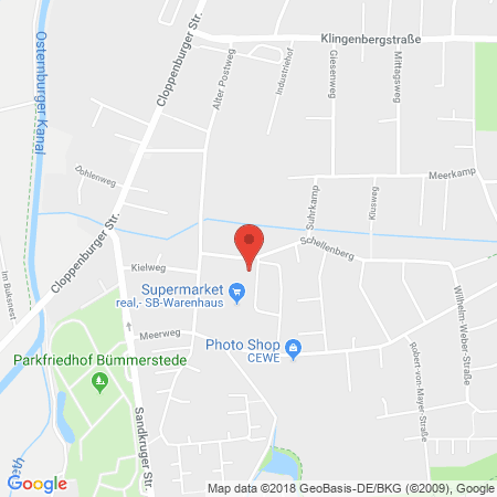 Kartenansicht Tankstelle