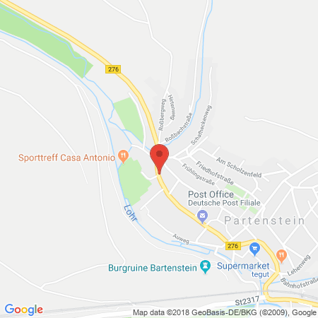 Kartenansicht bft - Walther