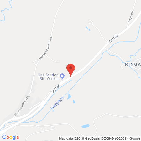 Kartenansicht bft Service Tankstelle Claus Wolf