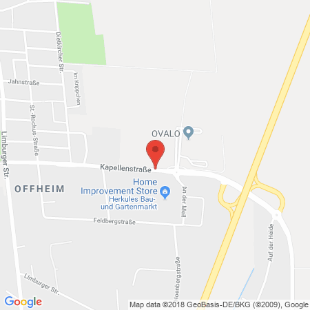 Kartenansicht Novo Tankstelle