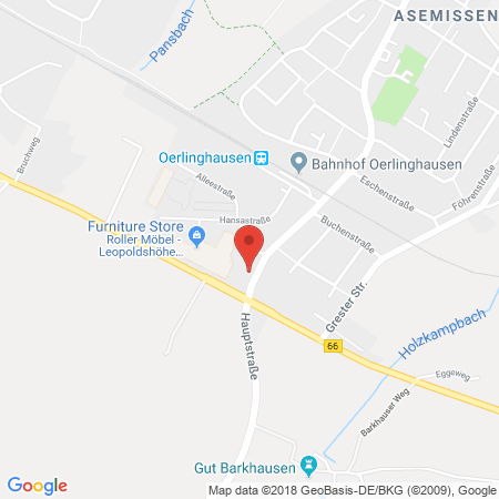 Kartenansicht Westfalen