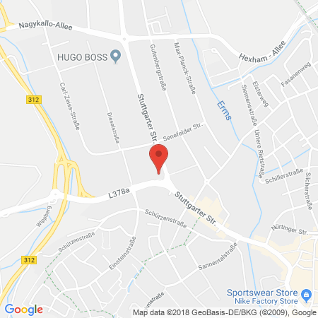 Kartenansicht freie Tankstelle