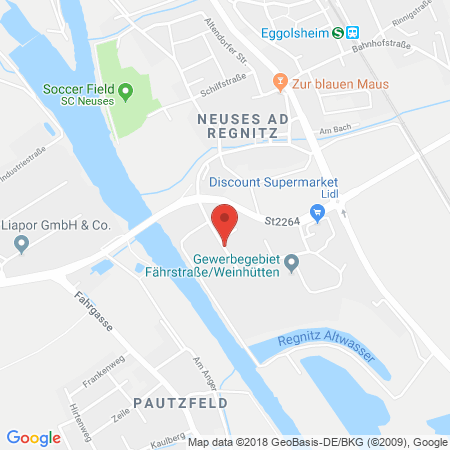 Kartenansicht Waco Motorrad- und Reifencenter