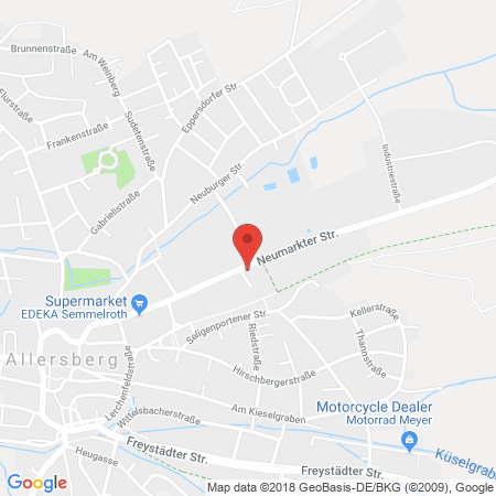 Kartenansicht freie Tankstelle