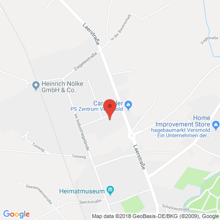 Kartenansicht Schrewe Vertriebs GmbH