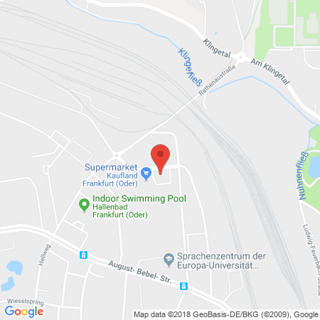 Kartenansicht Supermarkt