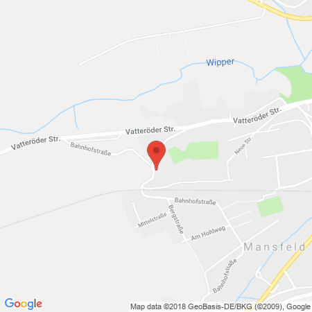 Kartenansicht Raiffeisen Mansfeld