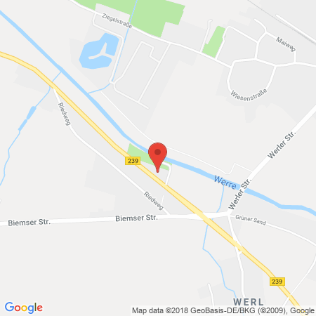 Kartenansicht Westfalen
