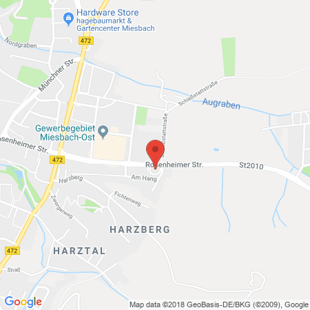 Kartenansicht freie Tankstelle